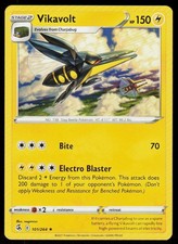 Vikavolt 101/264 Rare Fusion Strike Pokemon Lightly Played