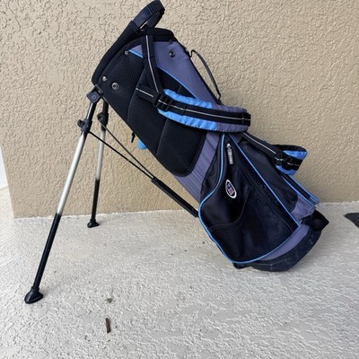 US Kids Golf Bag USKG 48 4 Way With 4 Pockets And Tripod if Stand