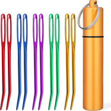 UOOU 10Pcs Yarn Needles, Darning Tapestry Needles, Large Eye Weaving Needle, Yar