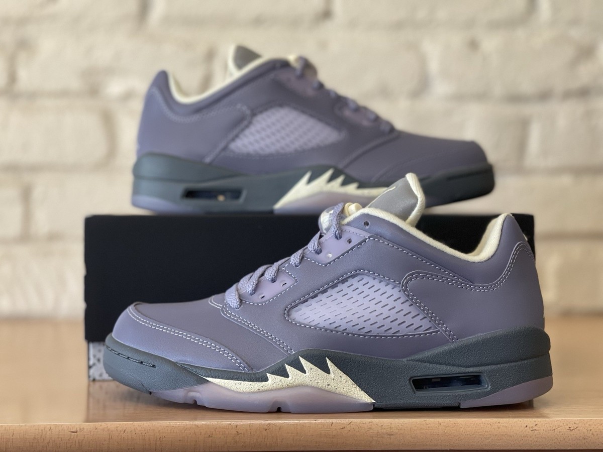 Nike Air Jordan 5 Retro Low Indigo Haze Fire Red FJ4563-500 Women