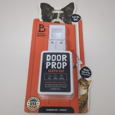 Door Buddy Door Prop for Cats - Easiest Cat Door Latch Holder to Keep Interior