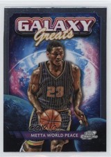 2023-24 Topps Cosmic Chrome Galaxy Greats Metta World Peace #GG-14 1lh2