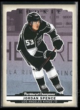 2022-23 Parkhurst Champions Jordan Spence Color Variation RC #296 Kings