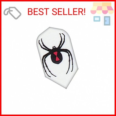 US Darts - 5 Sets (15 Flights) - Black Widow - Hard Poly, Slim Dart Flights