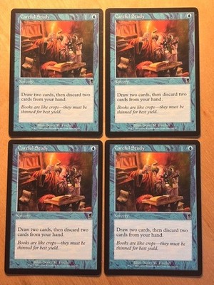 MTG Magic the Gathering 1x Careful Study Odyssey NM/LP