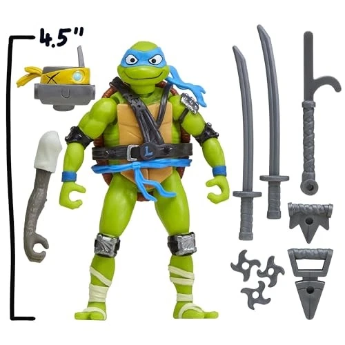 Figura de acción básica Tales of: Mutations Mix & Match 4,5" Leonardo Asst by Pl... - Imagen 4 de 9