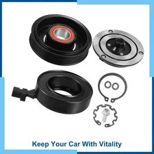 Pack (1) AC Compressor Clutch Kit Pulley Assembly for Jeep Liberty 3.7L 2009-12