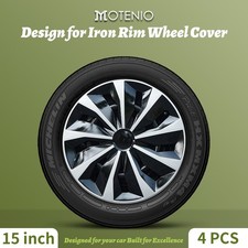 Hubcaps For Iron Rim 15 Inch Wheel Cover 4pcs Knife Wheel Cover Plastic Hubcaps