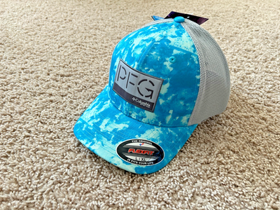 Columbia PFG Camo Mesh Flexfit Cap L/XL | eBay