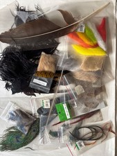 Peacock Ostrich Quill Fly Tying Material Set w/ CDC Included