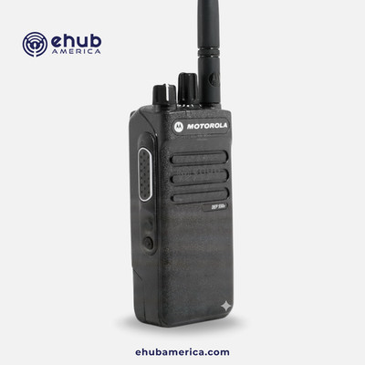 Motorola DEP550e MOTOTRBO VHF 136 174 MHz Digital Portable Two-Way Radio IP67