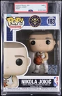 Nikola Jokic "The Joker" Basketball 183 Funko Pop! PSA 9 MINT