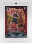 DONOVAN CLINGAN 2024-25 OPTIC DOWNTOWN LAZER PRIZM ROOKIE SSP #22 BLAZERS Q0913