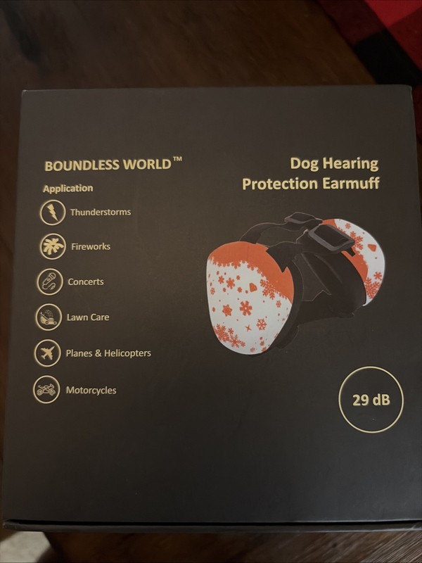 Boundless World Dog Hearing Protection Earmuff 