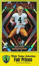 2022 Panini Phoenix Fire Forged Brett Favre #FF-10 Green Bay Packers