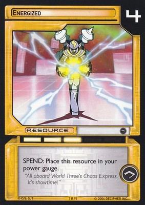 Energized - Power Up! - MegaMan NT TCG
