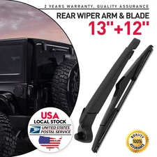 Rear Wiper Blade Arm Set For Jeep Wrangler (2007-2017) JK Wrangler # 68002490AB