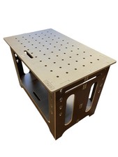 Heavy Duty Folding Workbench MFT Style Portable Work Table for Site or Workshop