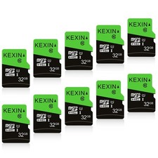 KEXIN 32GB Micro SD Card 10 Pack 32 GB Class 10 Ultra Micro SDHC UHS-I Bulk M...