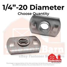 1/4"-20 Dual Rib Prong Spot Weld Nuts (Pick Quantity)