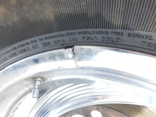 Harley Davidson Dyna Softail Sportster 883 1200 Chrome Rear Tire & Wheel Rim - Picture 9 of 16