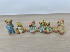 Cherished Teddies 5 Lot - Our Cherished Family Child of Hope Kindness Love Pride