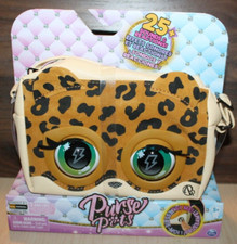 Purse Pets, Leoluxe Leopard Interactive Pet Toy  Crossbody Kids Purse