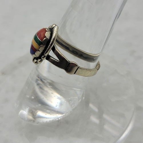 Signed Zuni Sterling Ring Size 5.75 - Picture 3 of 5