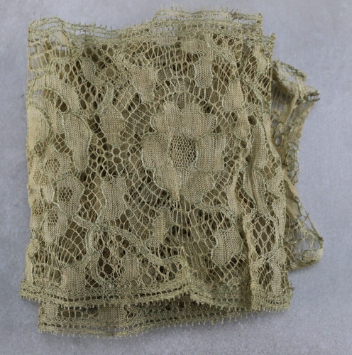 Exquisite Antique Lace Trim 40"x4" Piece Trim Ornate Delicate Intricate Patten💗