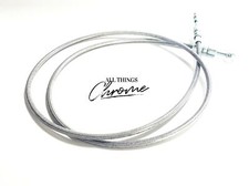 HAYABUSA ABS 63" SILVER BRAKE LINE 2013-2024 SUZUKI HAYABUSA ABS