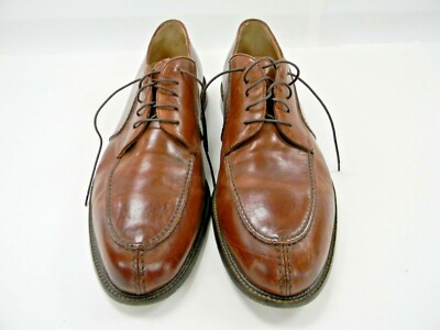 Pronto Uomo Italian Cognac Brown Leather Oxford Dress Shoes Pronto-Uomo Firenze Men main image 4