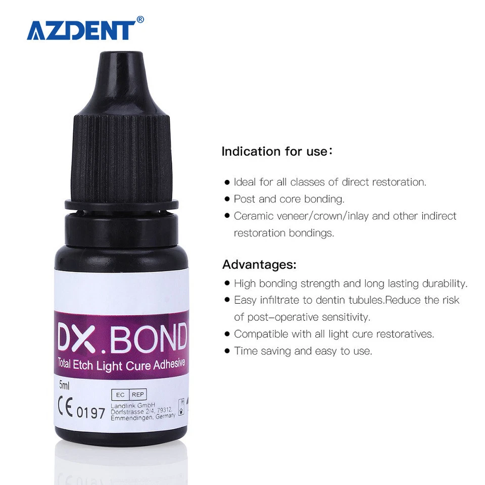 Núcleo de recarga de resina compuesta fluido de doble cura dental acumulación/adhesivo de unión Foto 2 de 4