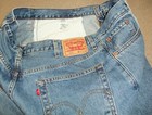 Men's LEVI'S 550 Relaxed Cotton Med Blue Wash Red Tab Denim Jeans size 40 x 32 — photo 8