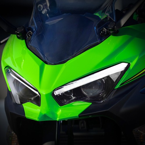 KT Full LED Headlight Assembly for Kawasaki Ninja 400 2018+ - Picture 2 of 11