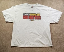 VINTAGE NBA All-Star Game Atlanta Nike Double-sided T-shirt RARE Size XL