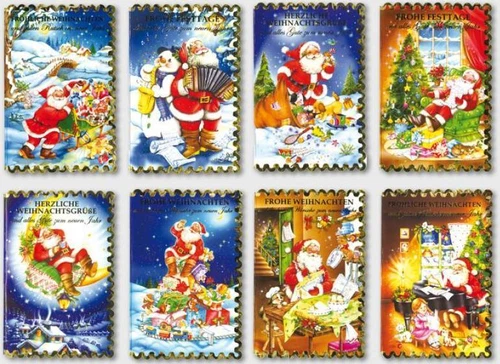 Weihnachtskarten, viele Motive,Glückwunschkarten mit Umschlag, Blitzversand - Bild 30 von 42