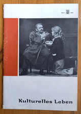 " Życie kulturalne " zeszyt 1 , 1963 , czasopismo związkowe f. d. Culturalbeit