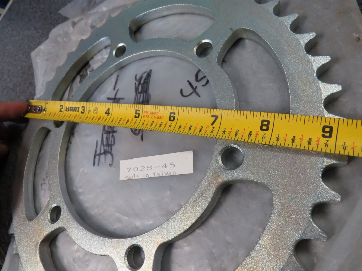 NOS 45T Rear Sprocket Fits: Kawasaki 1989 ZX750 702S-45 #2 | eBay