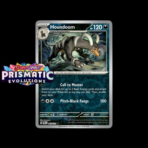 Pokemon Prismatic Evolutions: Choose Your Card! Reverse Holo/Holo EX Full Art NM - Picture 80 of 173