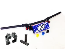 Fasst Flexx Flex 10 Degree Enduro High Handlebar USA Pad + Rox 2" Riser Fast