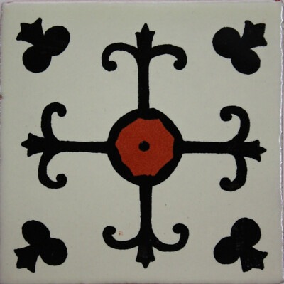 6'' x 6'' 4 pcs TalaMex Madero Talavera Mexican Tile