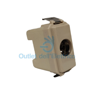 VIMAR 08164 Series 8000 Simple Coax TV Socket D13