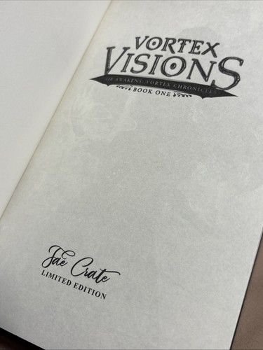 Elise Kova, Vortex Visions, FaeCrate Ltd. Ed., HC, SIGNED Rare HTF - Picture 4 of 4