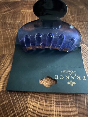 BN France Luxe Mini Couture Jaw clip Nacro Ocean