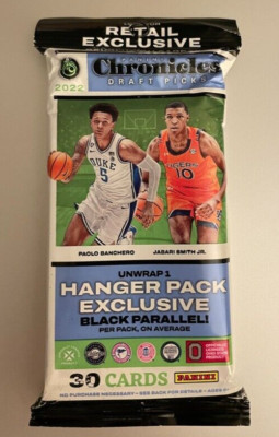 2022-23 PANINI CHRONICLES DRAFT PICKS BASKETBALL Guaranteed Auto HANGER HOT PACK