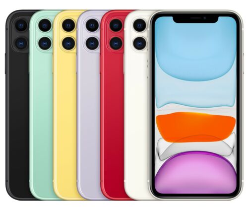 Apple iPhone 11 A2111 64/128/256 - All Colors - (Factory Unlocked) - Very Good - - Picture 1 of 30
