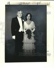 1978 Press Photo Rodger James Mitchell and daughter, Susan Elizabeth Mitchell