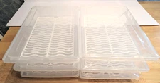 Produce Saver Containers For Vegetables, Meat & Fish 6 Containers - 10.75x8x2.25