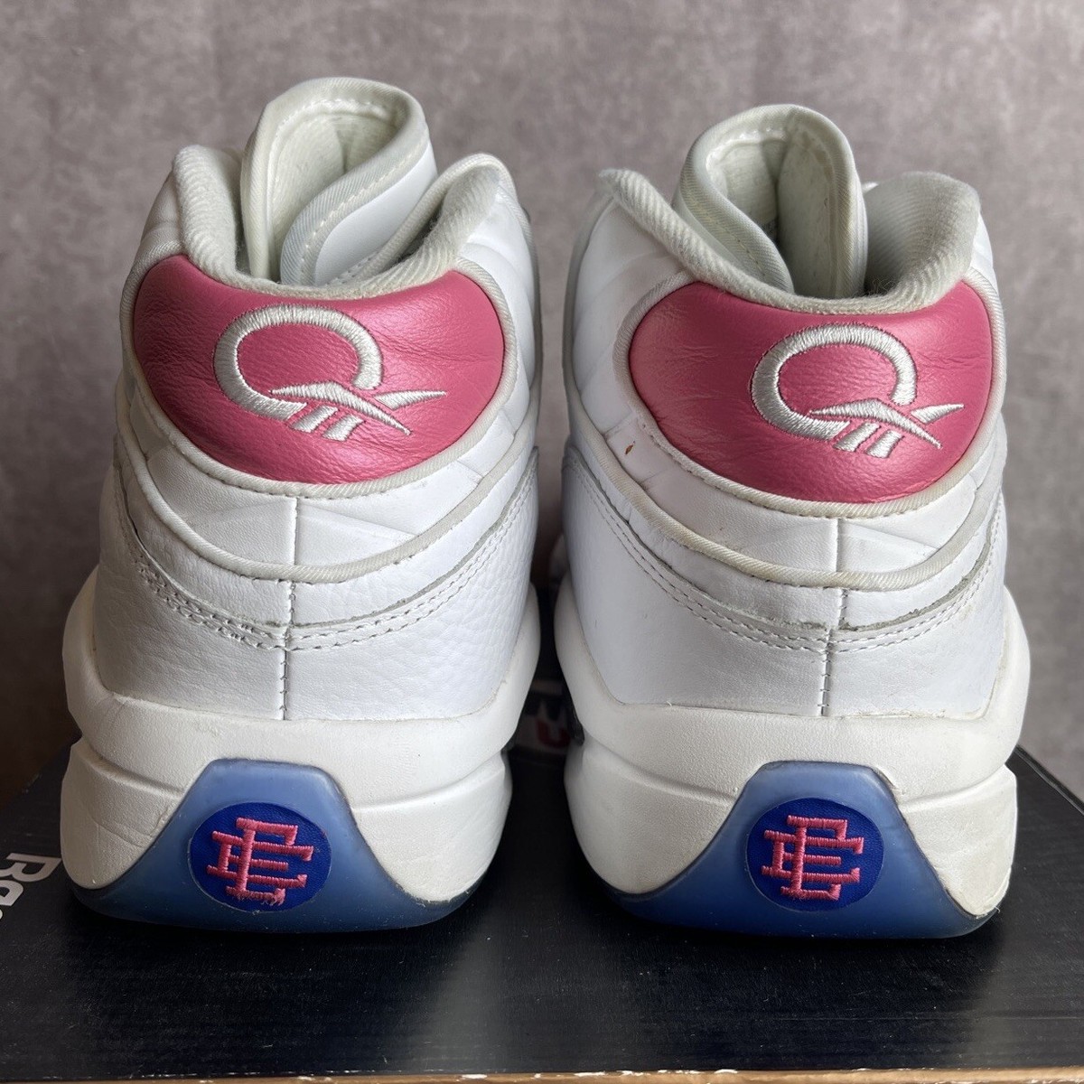 シューズ(男性用) REEBOK QUESTION MID ERIC EMANUEL 27cm Reebok Question Mid x Eric Emanuel Pink Toe 2020 Size 11.5