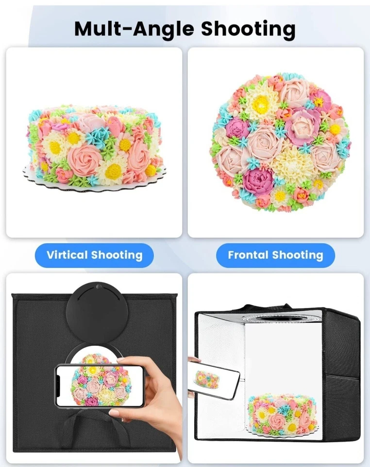 12 Inch Foldable LED ring Might Studio Box - Image 4 of 4